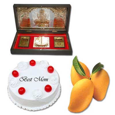"Round shape vanilla flavor Gel Cake -1 kg - Click here to View more details about this Product